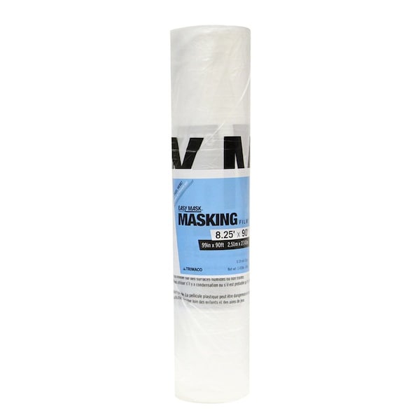 Trimaco Easy Mask Masking Film 0.4 mil X 99 in. W X 90 ft. L Plastic/Vinyl Clear 1 pk 69990 - main